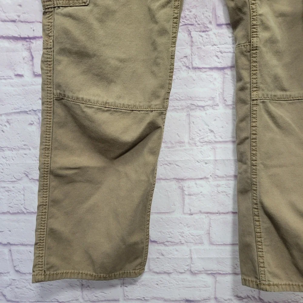 Ariat FR M5 Straight Leg Cargo Pants Mens 1X Khaki Cordura Workwear Gorpcore